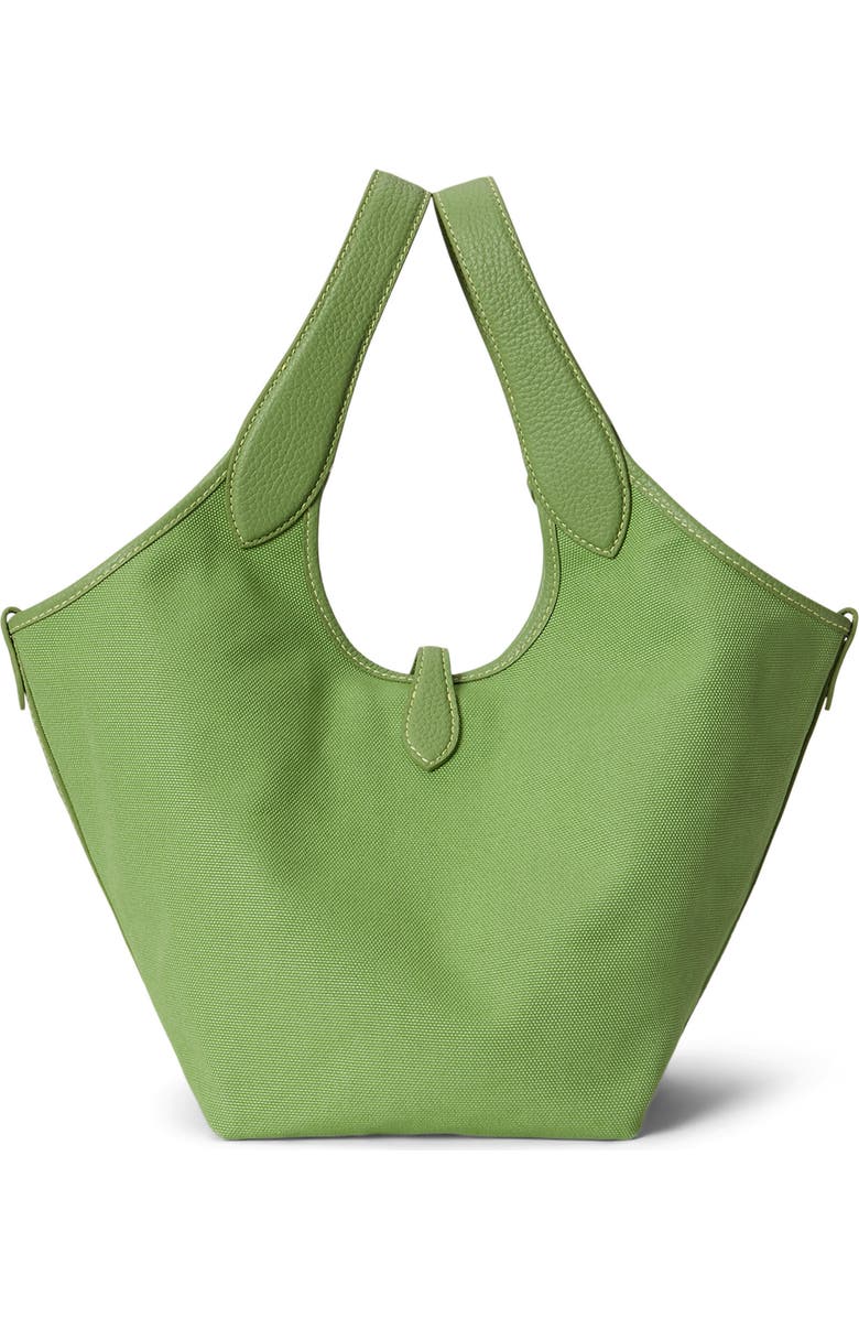 Polo Ralph Lauren Polo Play Crest Canvas Tote, Alternate, color, Parakeet