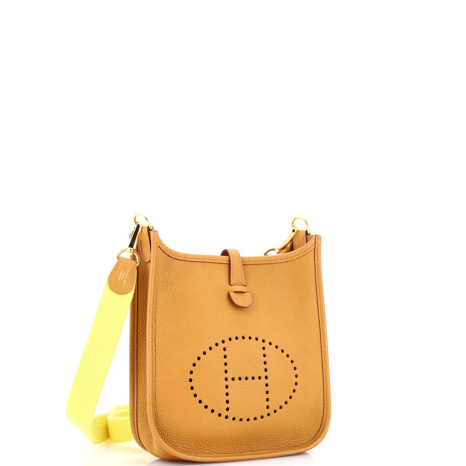 Pre-Owned Hermes Evelyne Bag Gen III Maurice TPM, Alternate, color, Sesame