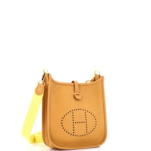 Pre-owned Hermes Hermes Evelyne Bag Gen Iii Maurice Tpm In Brown