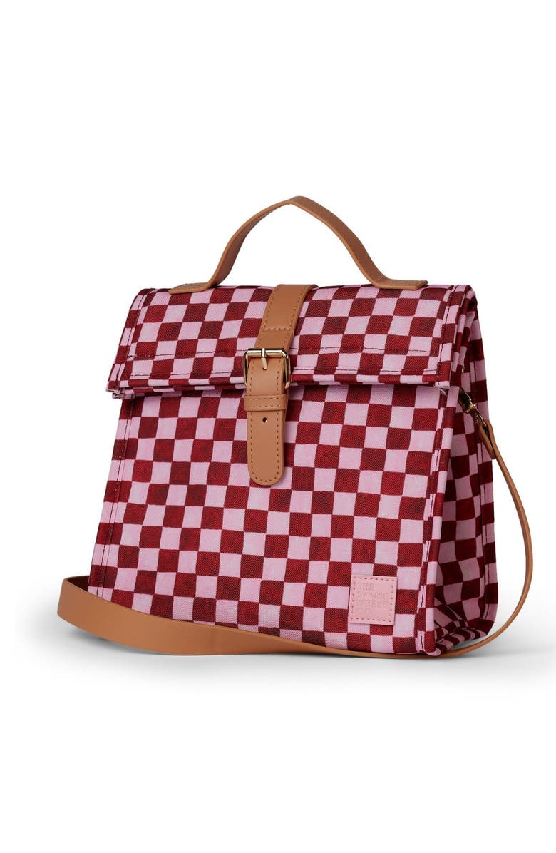 The Somewhere Co Crimson Haze Lunch Satchel, Alternate, color, Crimson Haze