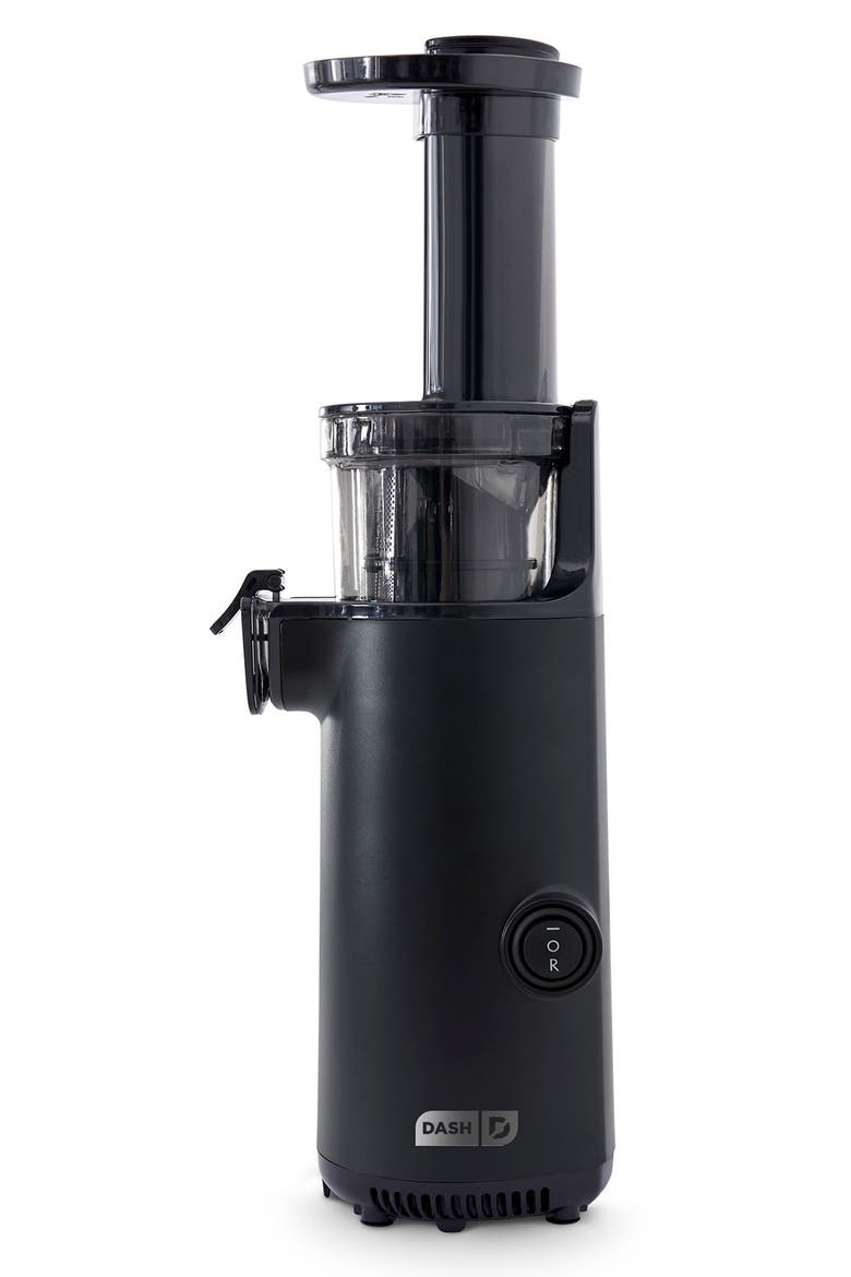 Compact Cold Press Power Juicer, Main, color, BLACK
