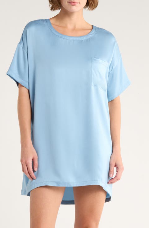 Oversize Silk Sleepshirt