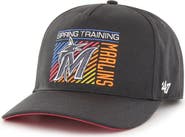 '47 Men's '47  Charcoal Miami Marlins 2023 Spring Training Reflex Hitch Snapback Hat