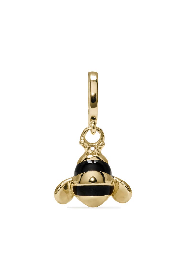 bee charm, Main, color, GOLD MULTI