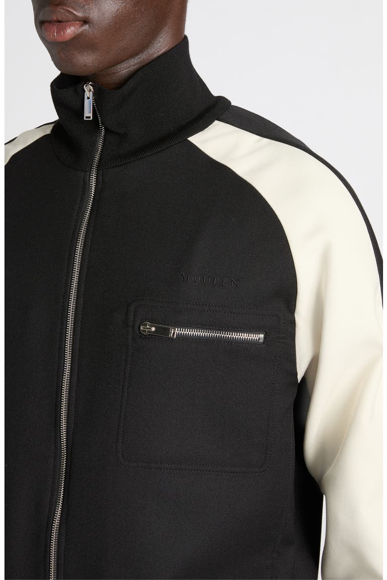 Track Top, Alternate, color, BLACK