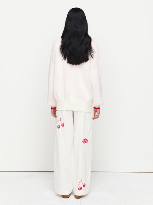 Romy The Brand Lips Sweater In Lips