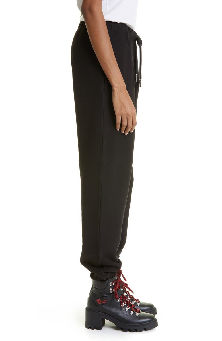 Moncler Logo Cotton Fleece Joggers, Alternate, color,