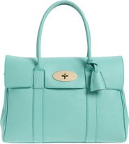 Mulberry Bayswater Grained Leather Satchel
