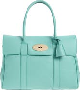 Mulberry Bayswater Grained Leather Satchel