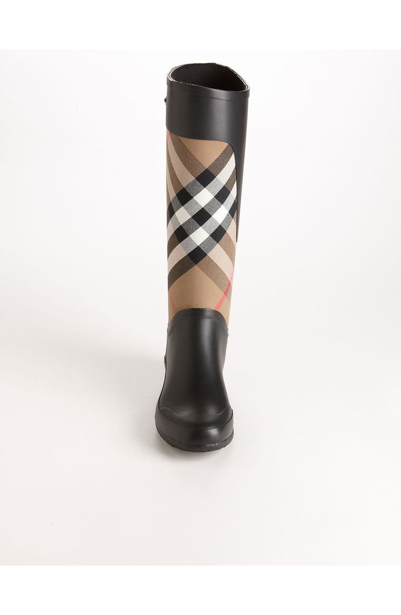 Burberry Clemence Rain Boot, Alternate, color,