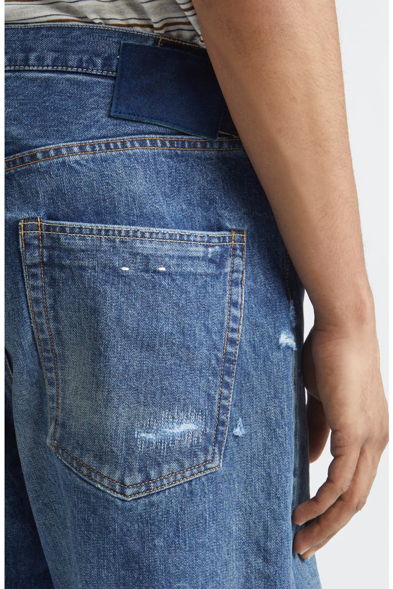 Social Sculpture 01 Distressed Wide Leg Jeans (Men) | Nordstrom