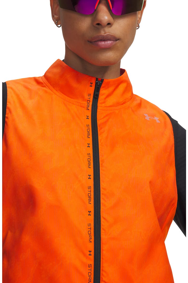 Velociti Storm Water Repellent Performance Vest, Alternate, color, 808 OUTRAGEOUS ORANG