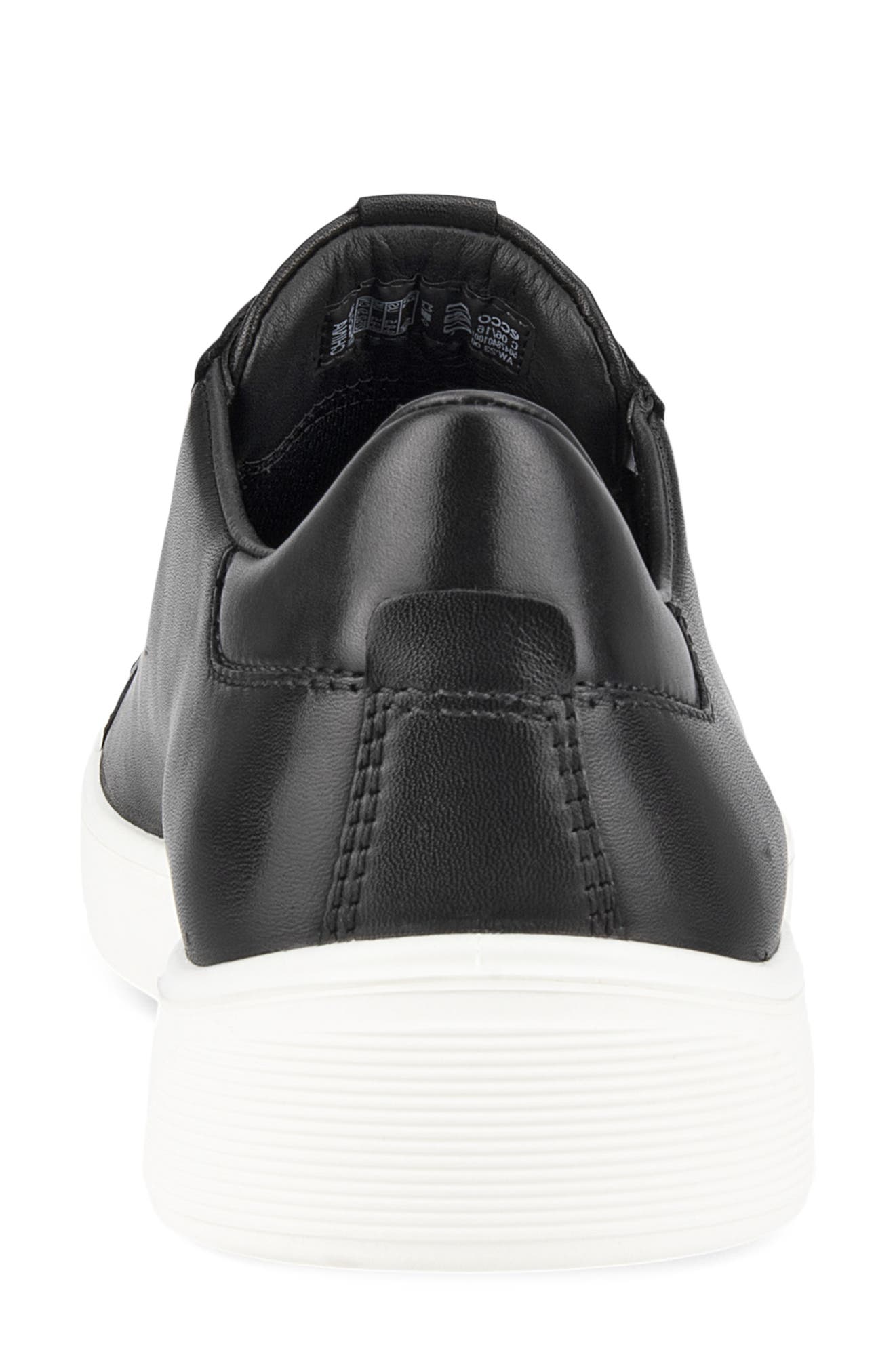 ECCO Street Tray Sneaker, Alternate, color, Black