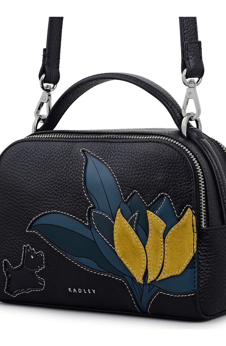 Radley Nature Blooms Crossbody Bag, Alternate, color, Black