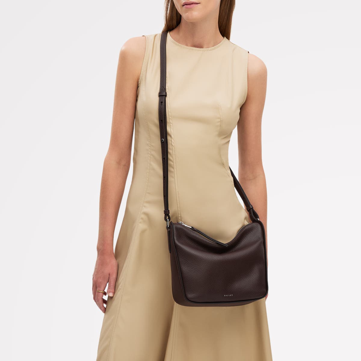 Radley Oak Street Medium Ziptop Crossbody Bag, Alternate, color, 