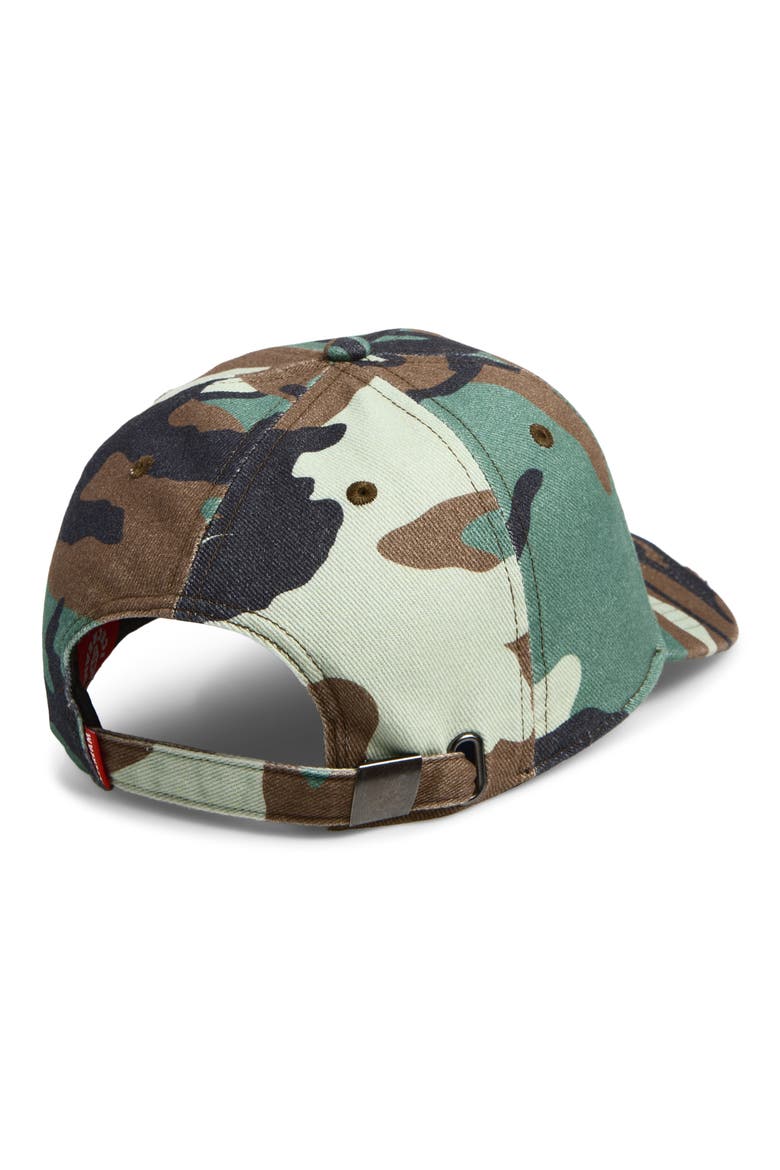 Ender Camo Cotton Twill Adjustable Baseball Cap, Alternate, color, CAMO