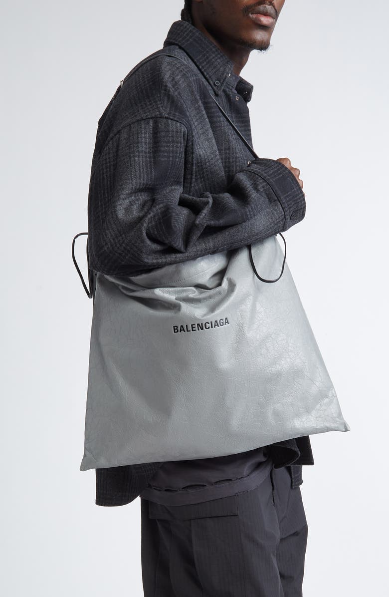 Balenciaga Large Shopper Dustbag Shoulder Bag, Alternate, color,