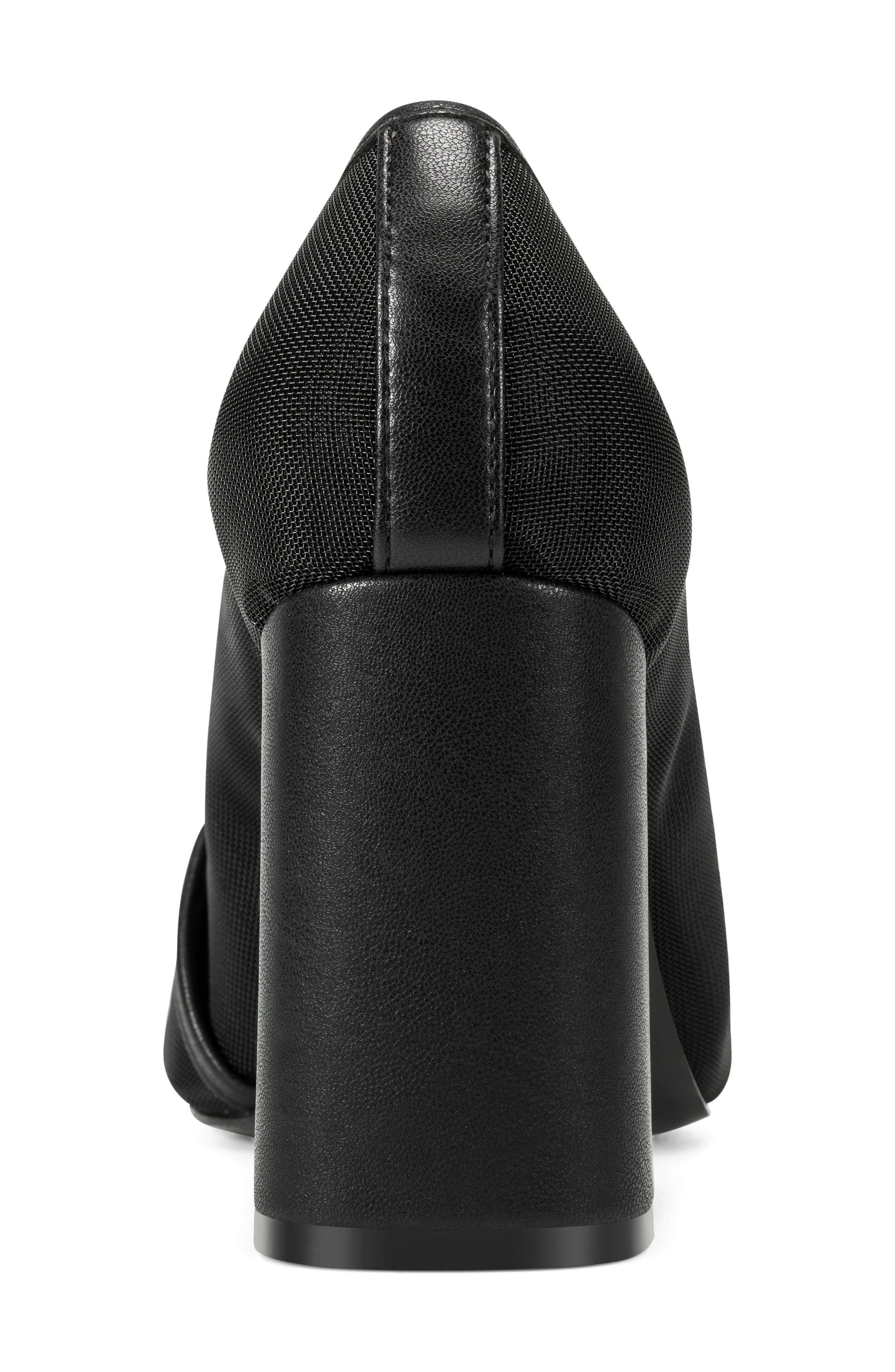 Savannah Loafer Pump, Alternate, color, BLACK