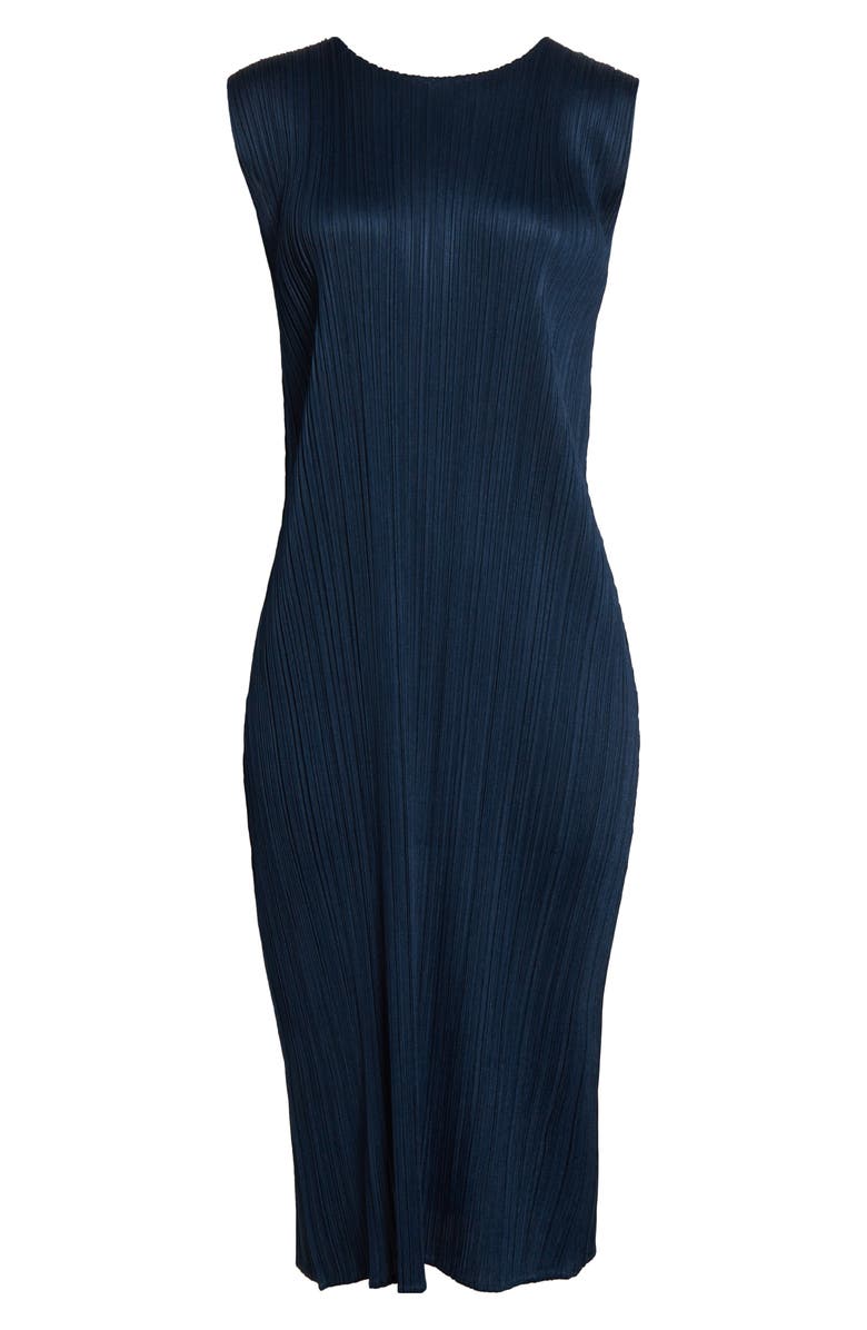 Pleats Please Issey Miyake Monthly Colors April Pleated Dress, Alternate, color,