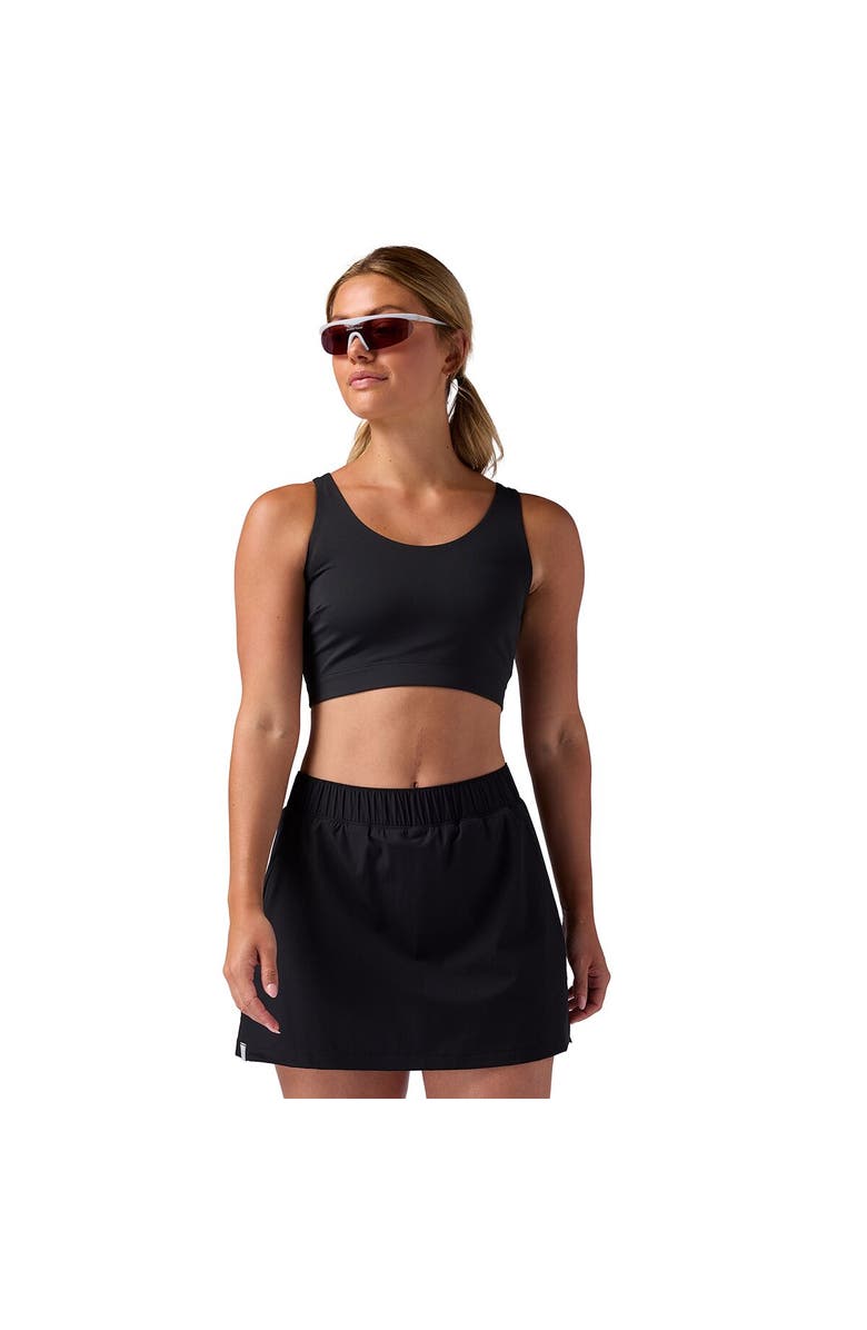 Backcountry Destination Longline Bra Top - Women's, Alternate, color, Black