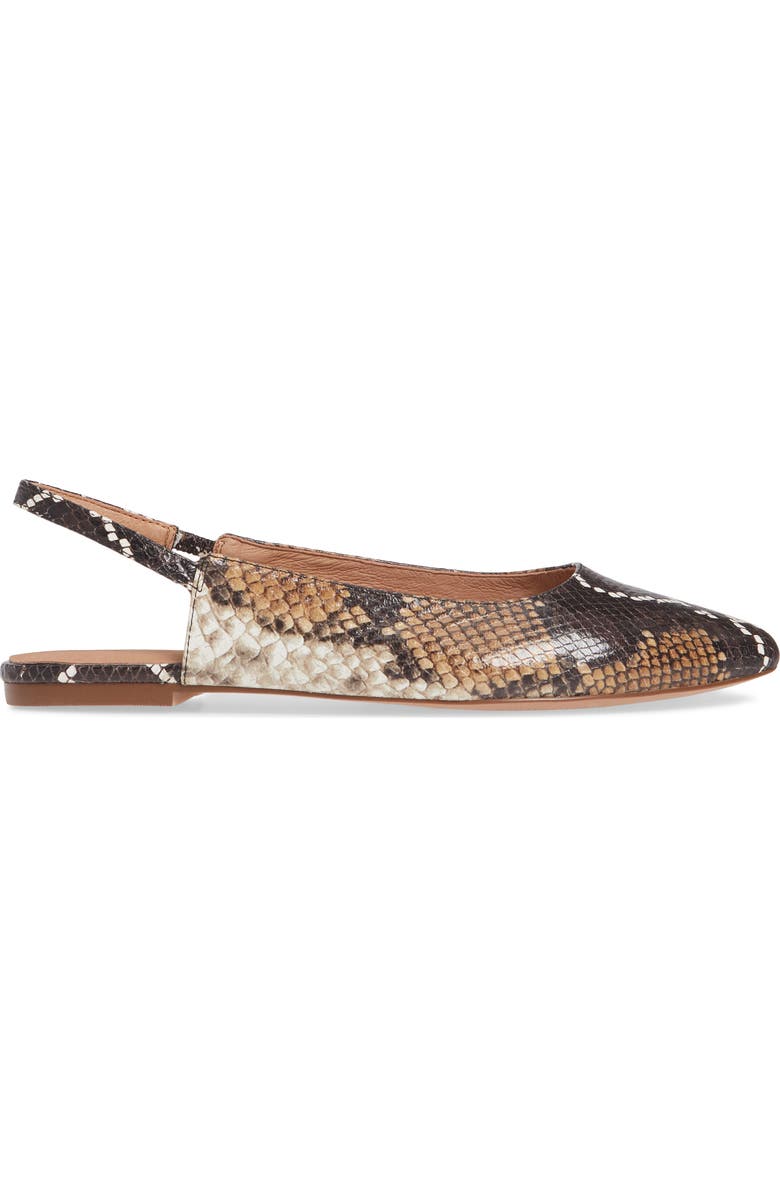 Madewell The Margot Slingback Flat, Alternate, color,