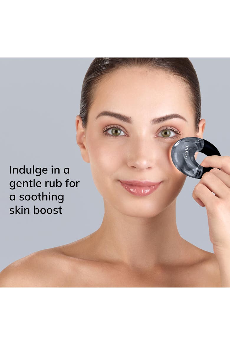 SmartAppGuided Cool & Warm Eye Massager | 7 in 1, Alternate, color, Black