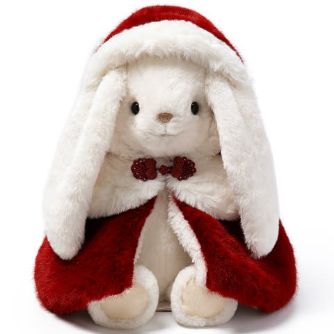 Smiling Rabbit 9.8in Plush