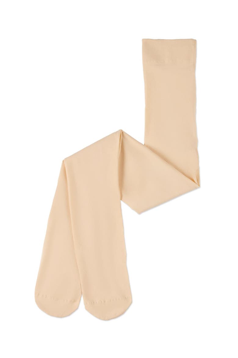 Winter Opaque Nylon Tights, Alternate, color, Linen