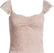 BP. Cap Sleeve Lace Top