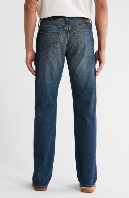 Ag Protege 360 Straight Leg Jeans In Scorpion Blue In Blue