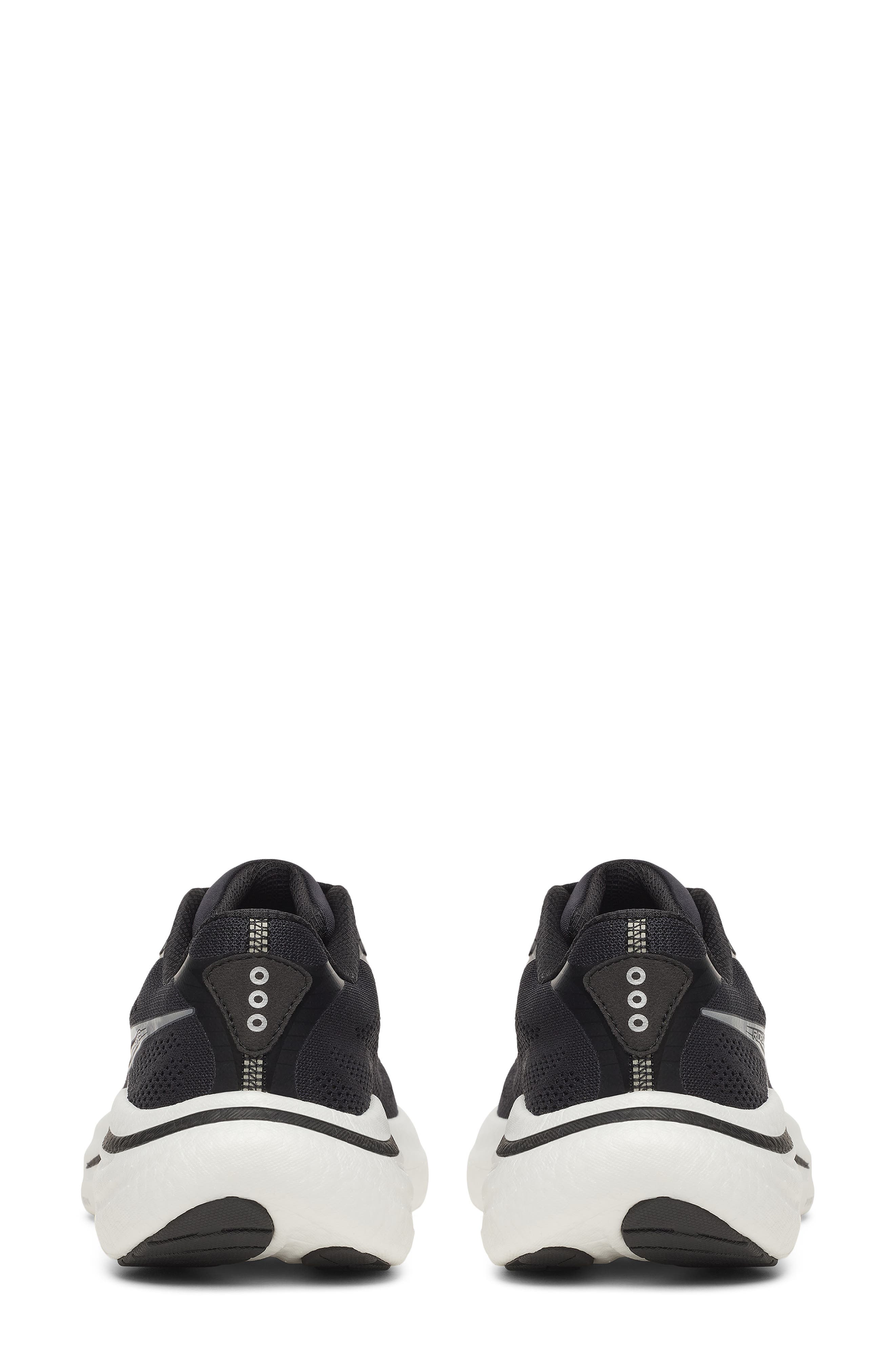 Saucony Ride 19 Sneaker, Alternate, color, Black/ Silver