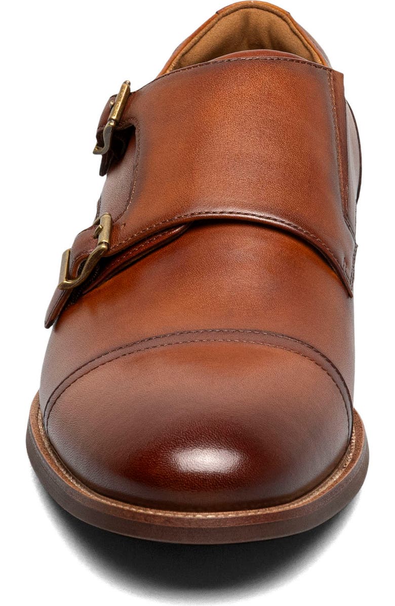 Florsheim Rucci Cap Toe Double Monk Strap Shoe, Alternate, color,