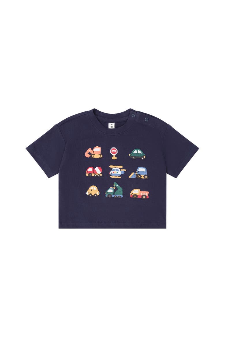 Construction Navy Tee, Main, color, Navy