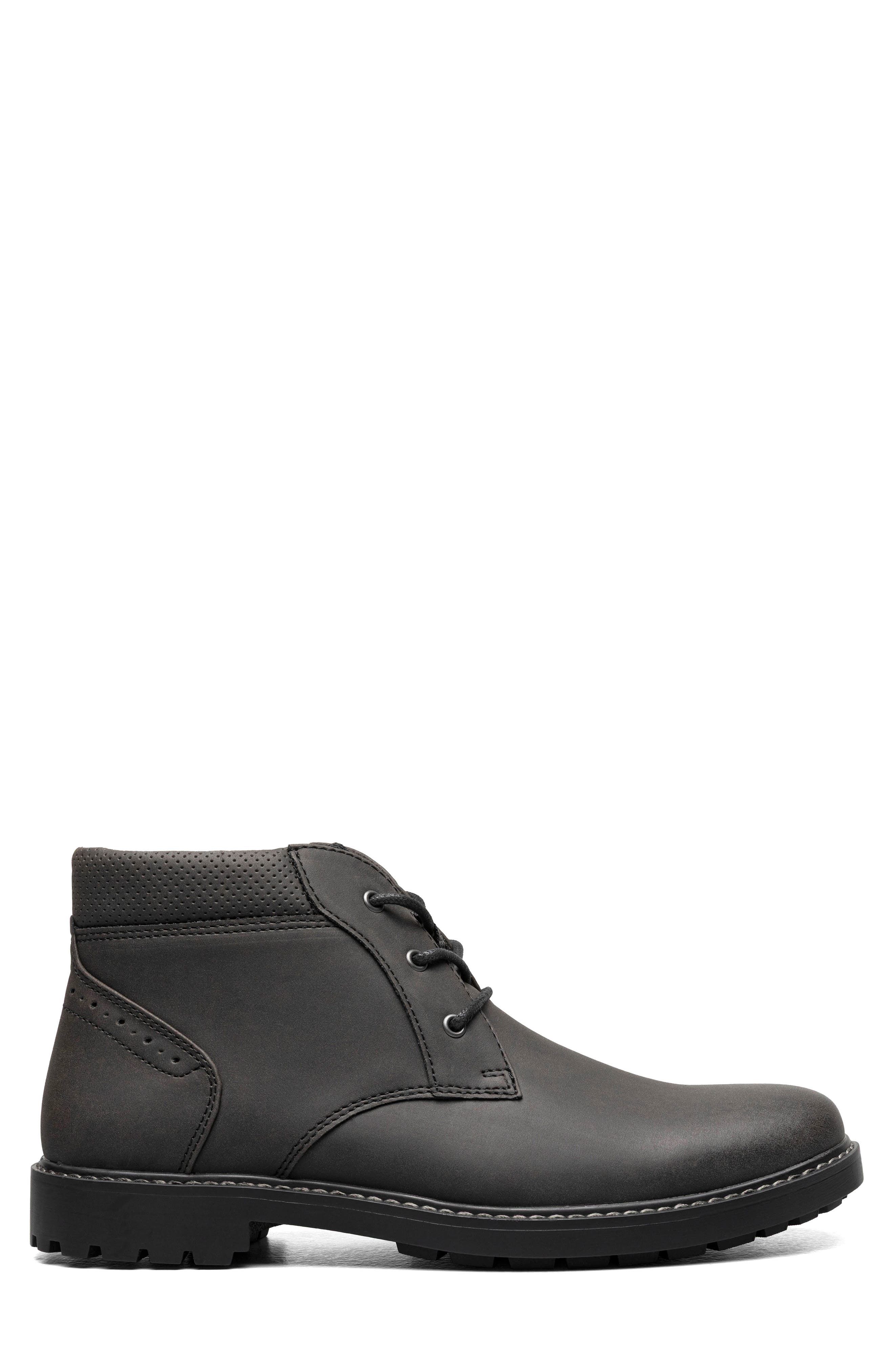 NUNN BUSH Delton Plain Toe Chukka Boot, Alternate, color, Black