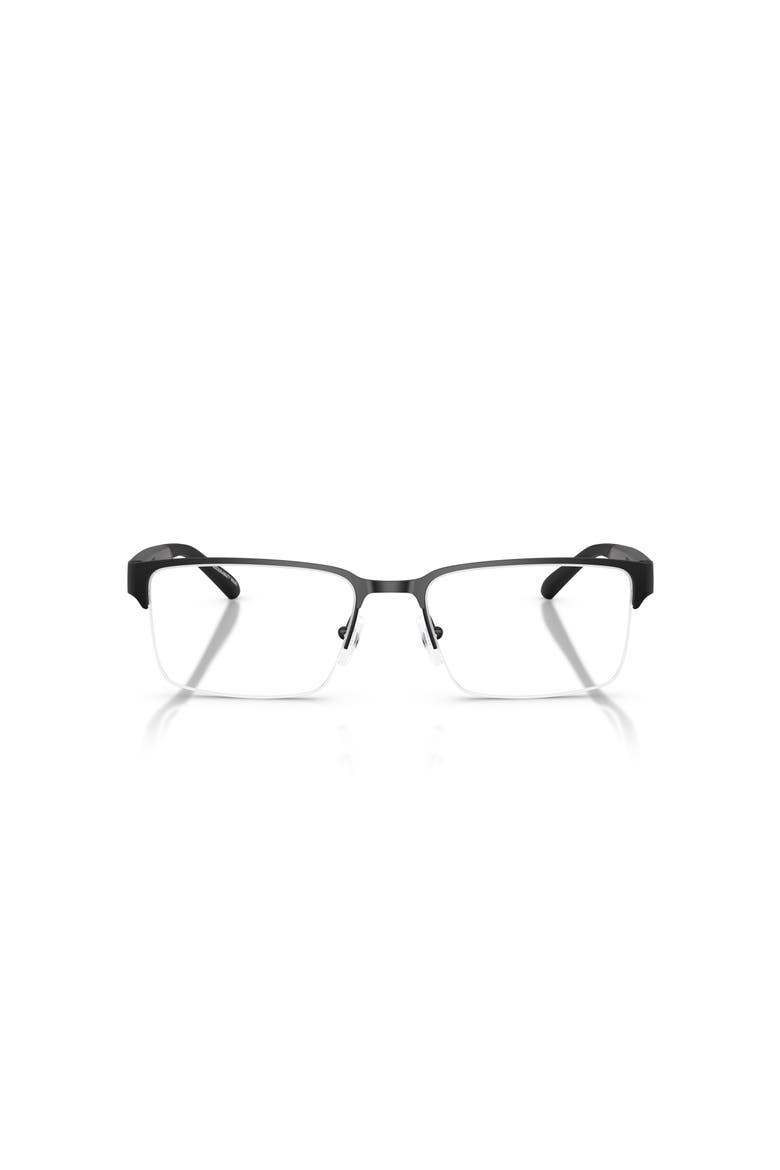 55mm Rectangle optical glasses, Alternate, color, Black