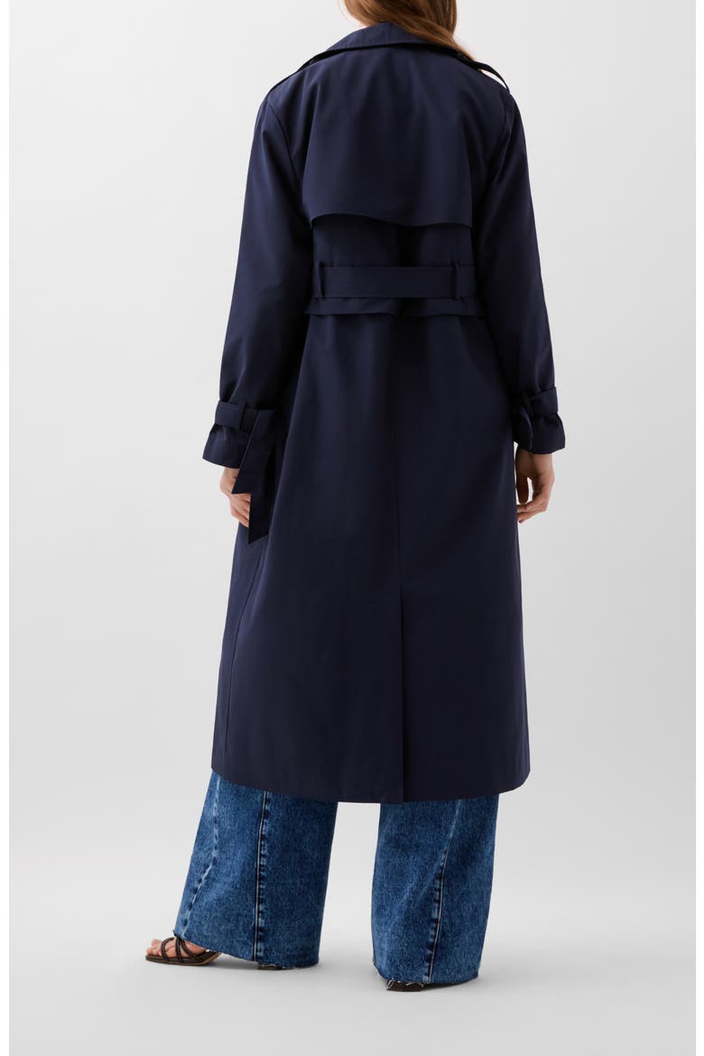 Removable Trench, Alternate, color, Navy