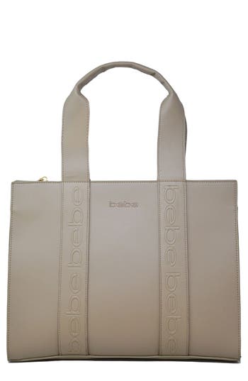 BEBE BEBE HANA TOP HANDLE TOTE BAG 