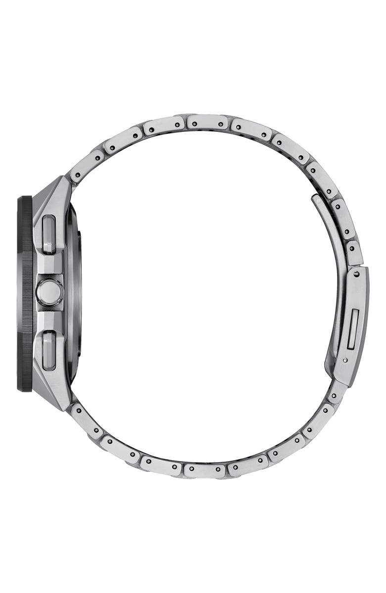 Citizen Attesa Satellite Wave GPS Eco-Drive Super Titanium<sup>™</sup> Bracelet Watch, 43.2mm, Alternate, color, Silver-Tone