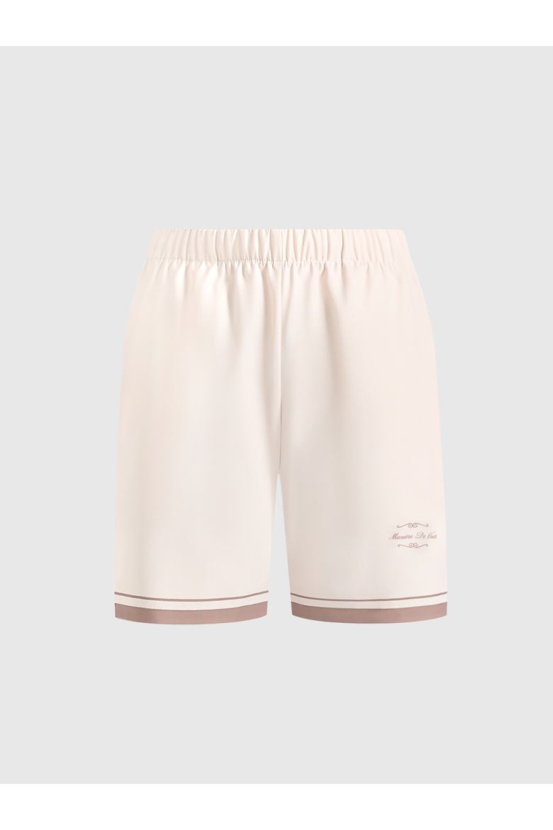 Sean Vintage Baroque Shorts, Alternate, color, Cream