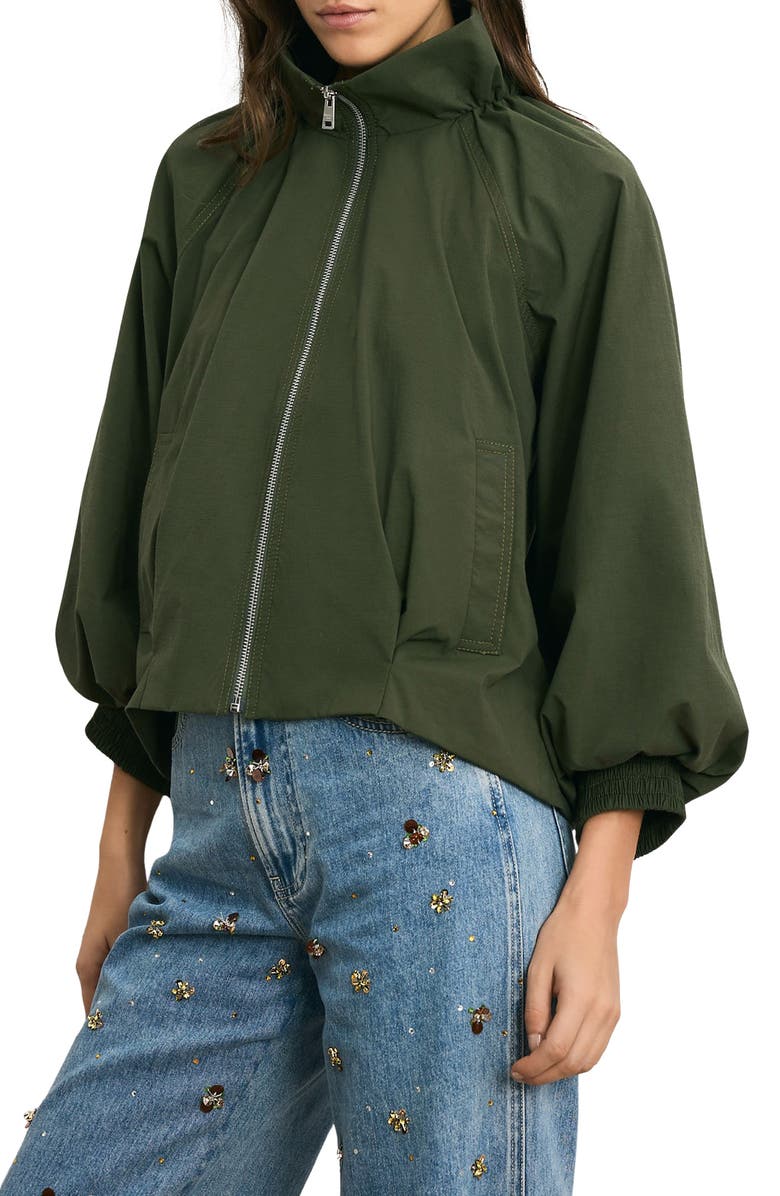 Veronica Beard Circe Faille Bubble Jacket, Alternate, color,