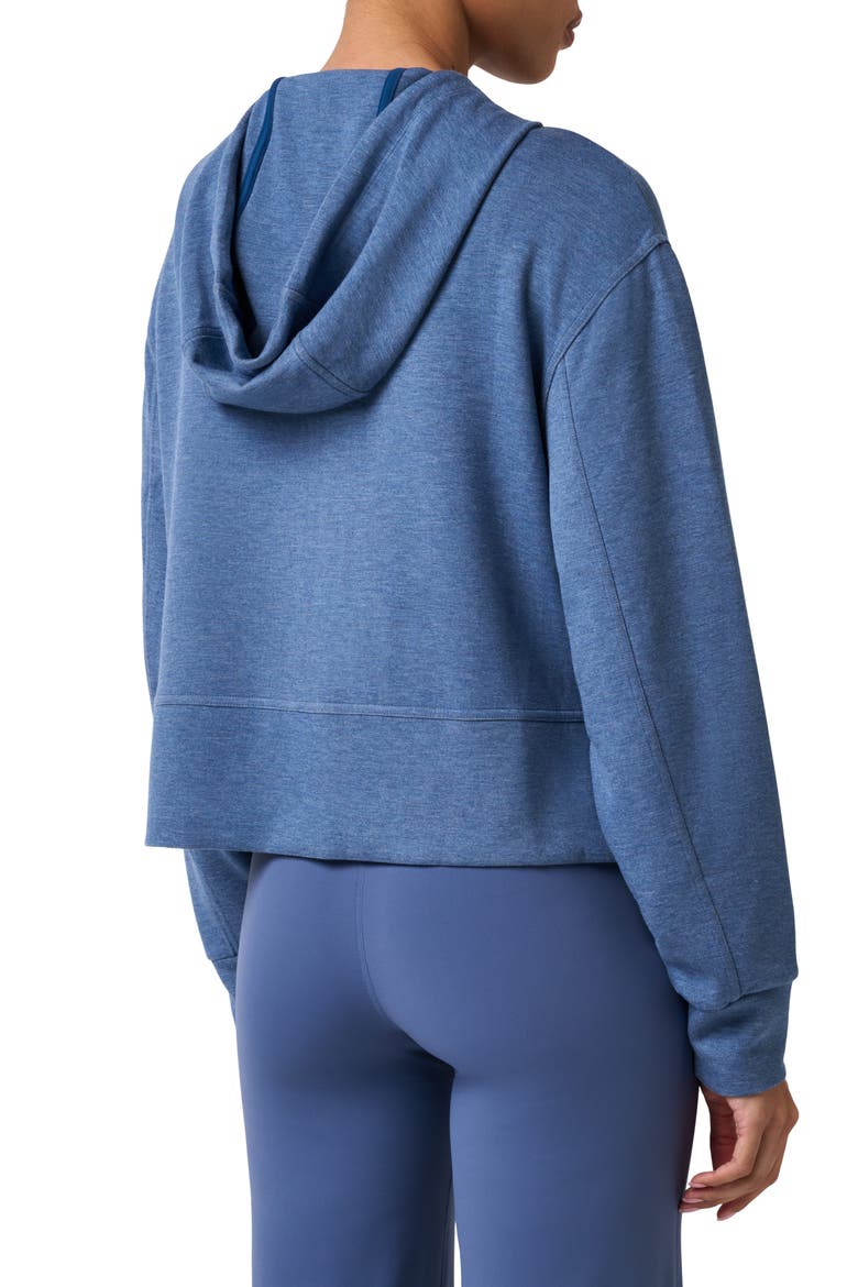 Skyloft Zip-Up Hoodie, Alternate, color, HEATHER MOONLIGHT BLUE