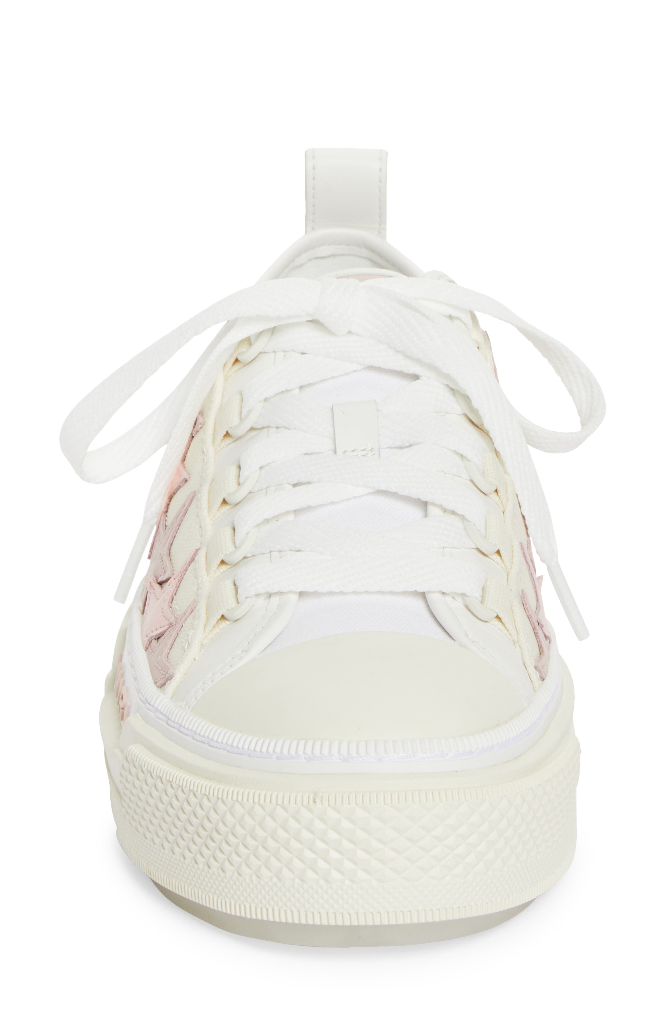 AMIRI Stars Court Low Top Sneaker, Alternate, color, Pink