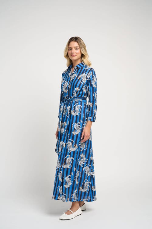 Guadalupe Design Luciana Tibet Dragon In Blue