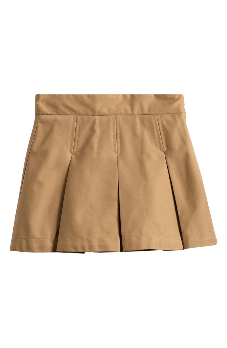 Moncler Kids' Pleated Skirt, Main, color, Beige