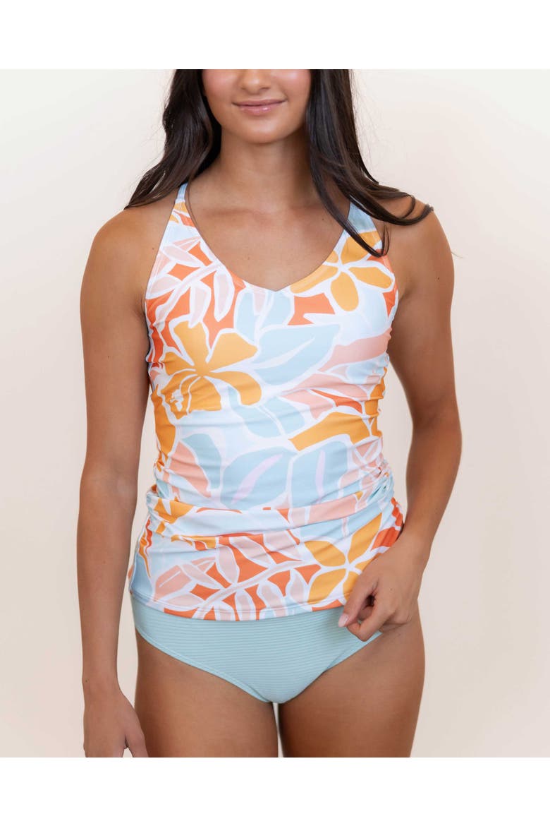 V-Neck Tankini, Main, color, Calista