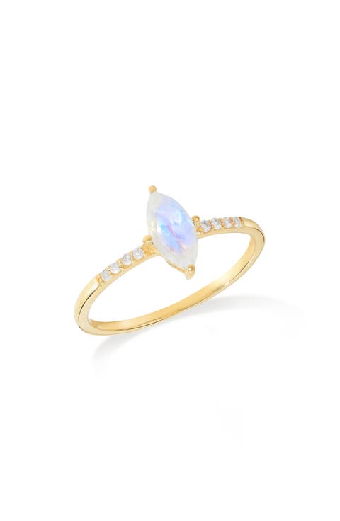 Marquis Gemstone Ring