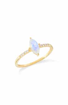 Marquis Gemstone Ring