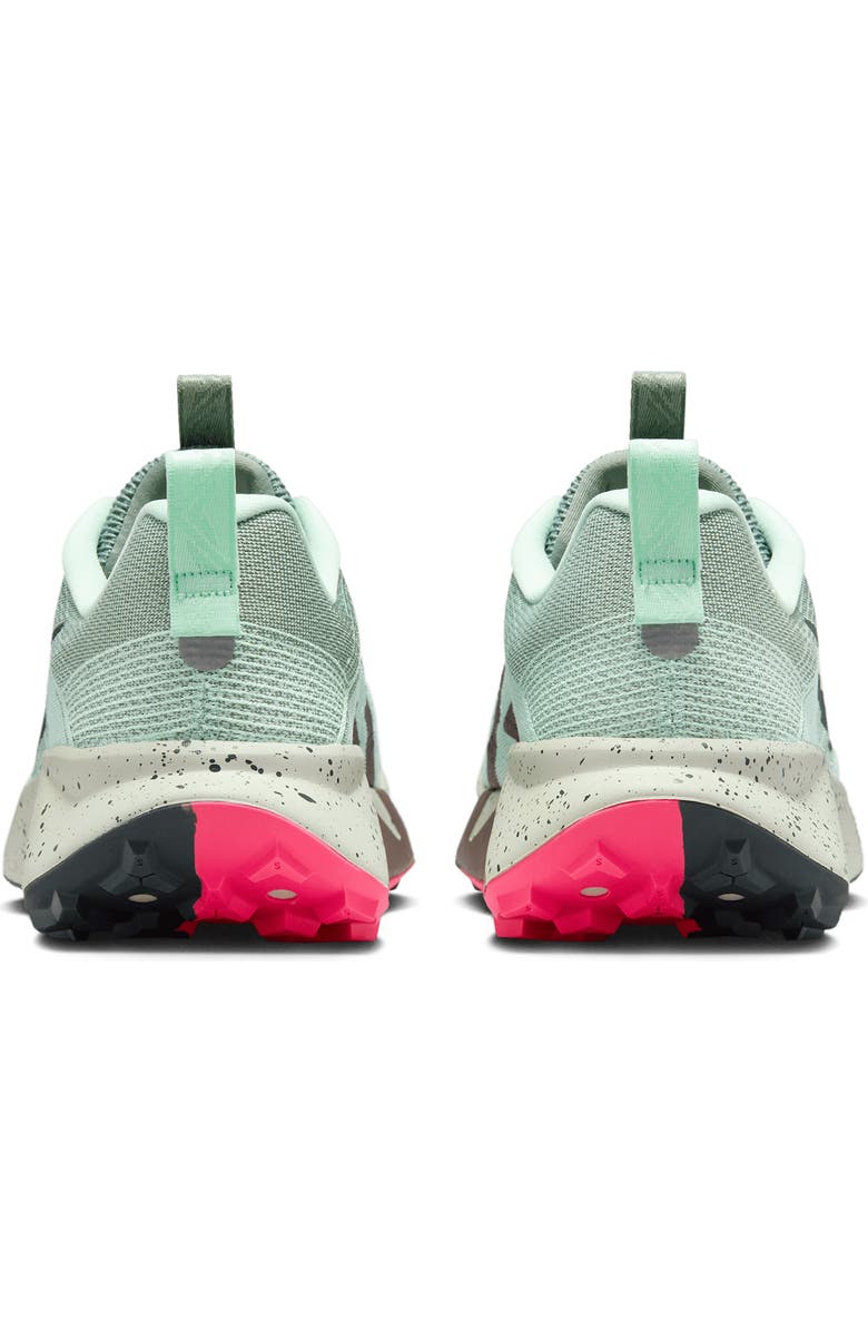 Nike ReactX Wildhorse 10 Trail Running Shoe, Alternate, color, 301 Mint Foam/Clay Green/Hyper Pink/Seaweed