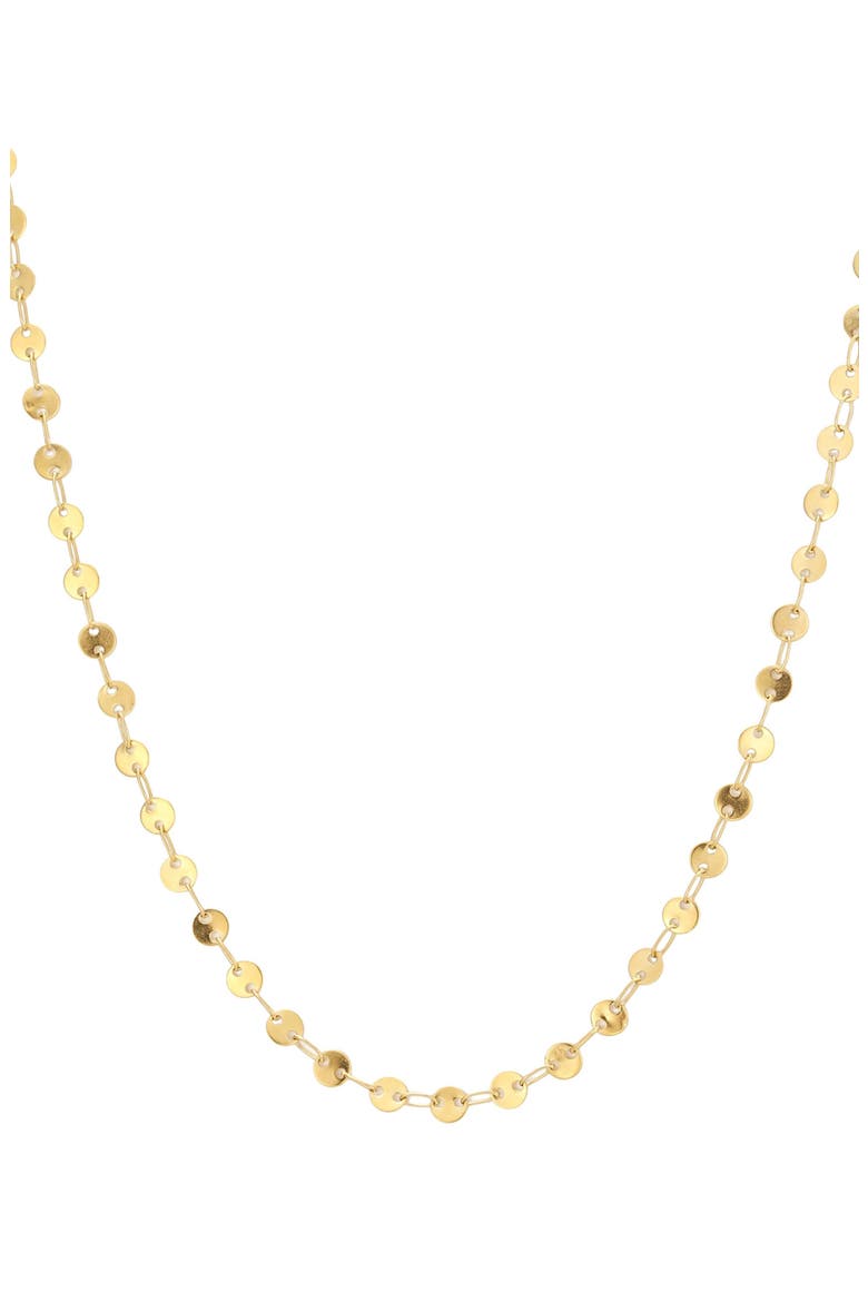 Disc Choker Necklace, Alternate, color, GOLD