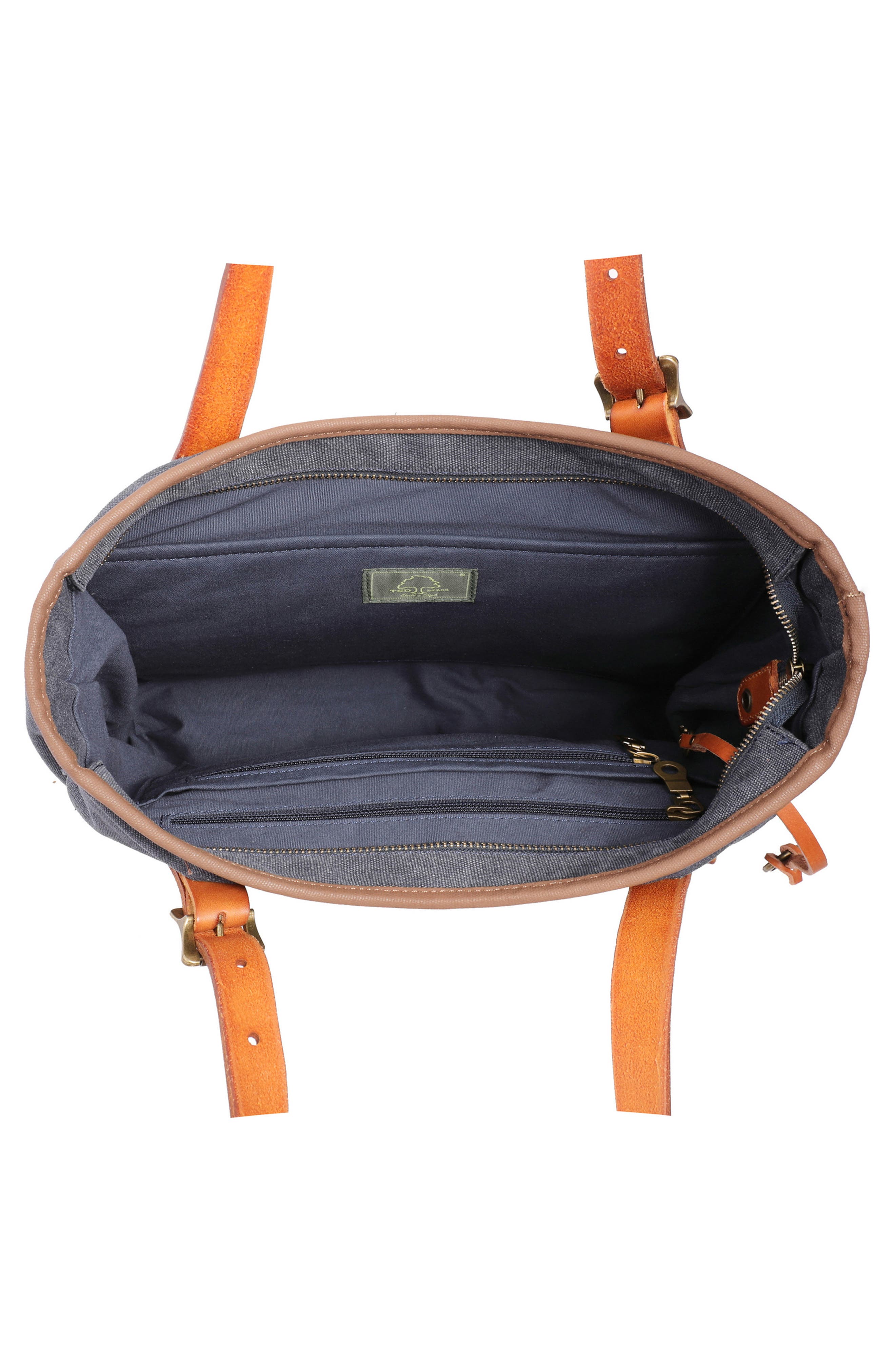 Redwood Canvas Tote Bag, Alternate, color, NAVY